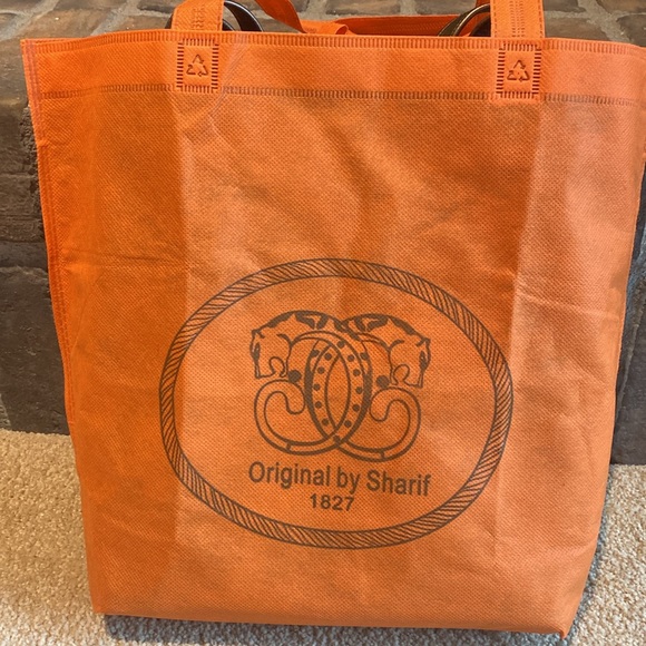 Sharif 1827 Bag in a Tricolor Leather with Dust Bag. - Picture 3 of 16